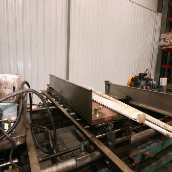 Lockformer#10D, 10 stand, 16 ga. x 72" panel roll former, #10650