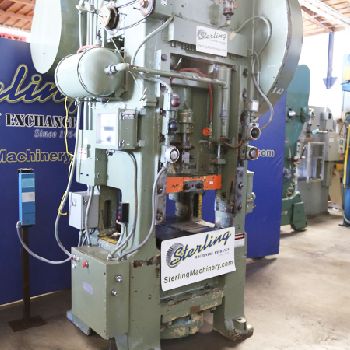 100 Ton,Minster#S1-100-24-30, press, air clutch &amp; brake, #8745