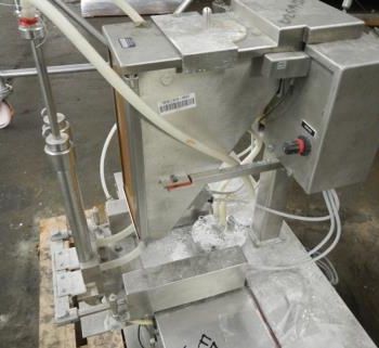 Cozzoli#PF2-TT, twin head powder filler, Stainless Steel, to 30 cpm, 50-75 gram fill range, +/- 1%, bench top, #41563