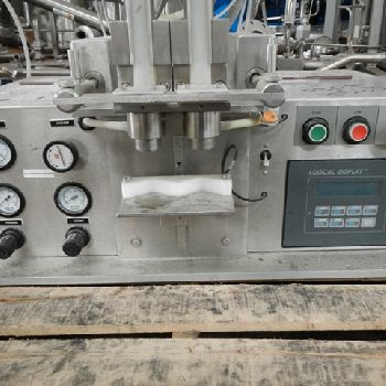 Cozzoli#PF2-TT, twin head powder filler, Stainless Steel, to 30 cpm, 50-75 gram fill range, +/- 1%, bench top, #41563