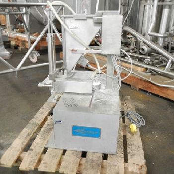 Cozzoli#PF2-TT, twin head powder filler, Stainless Steel, to 30 cpm, 50-75 gram fill range, +/- 1%, bench top, #41563