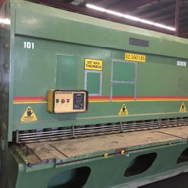 1/2" x 10â€™Accurshear#850010, hydraulic shear, 36 back gauge, 1994
