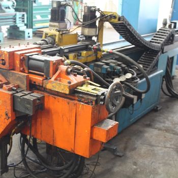 3"EatonLeonard, CNC horizontal pipe, tube &amp; bar bender, 25 HP, #62480