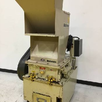 10" x 20Nelmor#G1220P1, 15 HP grinder/granulator, 3 Blade, Closed Rotor Screen 5/16 Holes, Marathon motor