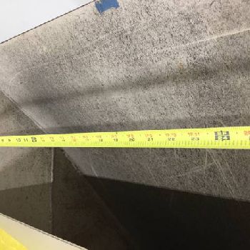 10" x 20Nelmor#G1220P1, 15 HP grinder/granulator, 3 Blade, Closed Rotor Screen 5/16 Holes, Marathon motor