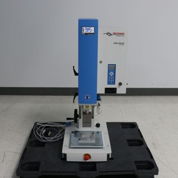 HerrmannHIQ solid #SDM-2400, 2400 watt, 100mm stroke ultrasonic welder, 2014, #37254