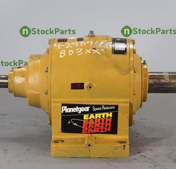 38.4 HP @ 1750 RPM,Rexnord#EARTH, 54.45:1 ratio, inline, unused