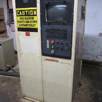 Thermwood#C40, 3-Axis CNC router, moving table style, 60" x 60 table, 70 X,65 Y,10 Z, 3000-15000 RPM, 91000 CNC, 1999