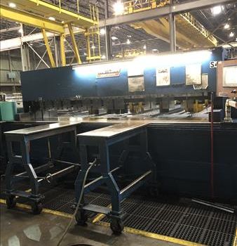 Metlsaw#S12-T6-20, 1" -6 plate thickness, AB Panelview Plus 1000, 2014, S39707