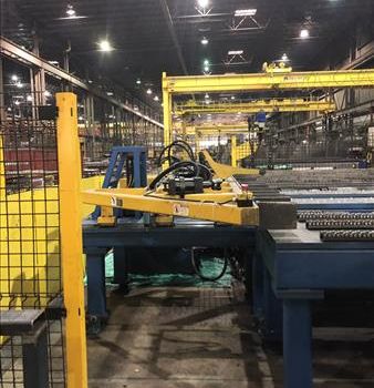 Metlsaw#S12-T6-20, 1" -6 plate thickness, AB Panelview Plus 1000, 2014, S39707