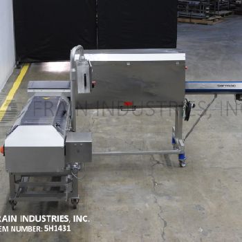 Sormac#KP60/WOS1A, peeler, topper and segmentor system, rated from 75-85 pieces per minute