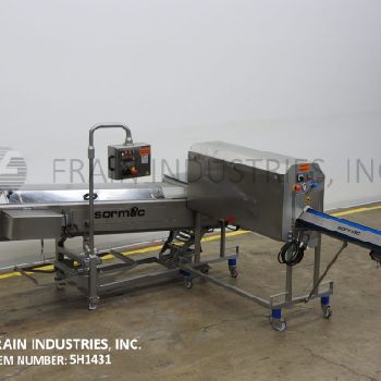 Sormac#KP60/WOS1A, peeler, topper and segmentor system, rated from 75-85 pieces per minute