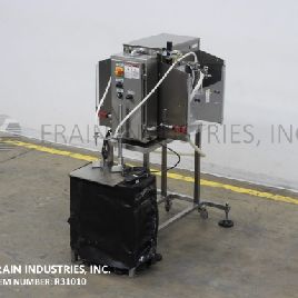 Filamatic#DAB-32-2, semi-automatic 2-head table top piston filler, 1ml to 1100ml fill range, (2) 550cc DUS-HP pistons