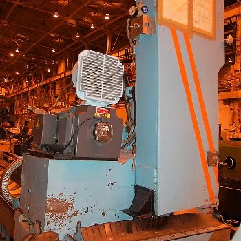 SafopLeonard #40R,CNC,38" sw,420 centers,Toolpost,Belt Grinding,Siemens 810T,1990,#25148