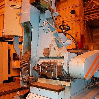 SafopLeonard #40R,CNC,38" sw,420 centers,Toolpost,Belt Grinding,Siemens 810T,1990,#25148