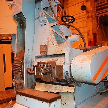 SafopLeonard #40R,CNC,38" sw,420 centers,Toolpost,Belt Grinding,Siemens 810T,1990,#25148