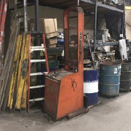 1000 lb.Presto#74, electric lift, 13" load center