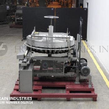 FMC#30PKT, 30 pocket continuous motion volumetric can filler, 100-350 containers per minute