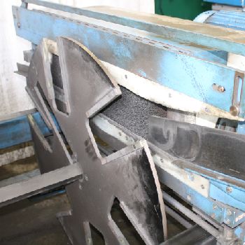 Burrmaster#BM10-1000LH-1, tube deburring,4-1/2",E-stop,2500 PPH,2002,#66640