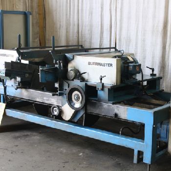 Burrmaster#BM10-1000LH-1, tube deburring,4-1/2",E-stop,2500 PPH,2002,#66640