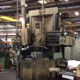 46 "Bullard # DYNATROL, 2 'Ex columna alta, 64 UR, TH, RH, SH, 4 mordazas, husillo de rectificado en el ariete,' 75