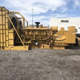 2000 KWCaterpillar#3516, 4160 V., 3-phase, open skid mounted, 1205 hrs, 1999