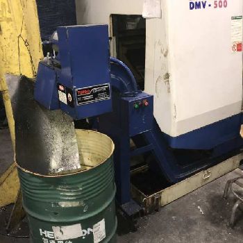 Daewoo #DMV-500, CNC VMC,24 ATC,40" X,20 Y,20 Z,CAT 40,Fanuc 21-M,turbo conveyor,S/N AV5S0594