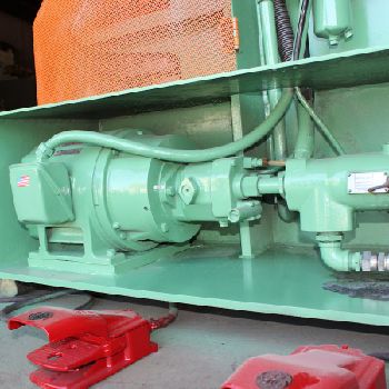 5" x 5 x 1/2Hill Acme#5, angle shearing, coper, notcher, dual station, foot pedal