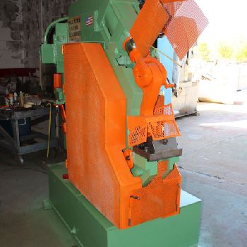 5" x 5 x 1/2Hill Acme#5, angle shearing, coper, notcher, dual station, foot pedal