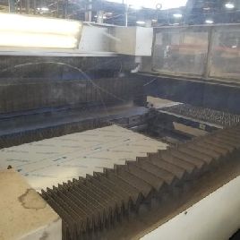 Trumpf#L3030, Co2 laser, 4000 watt, Siemens, 5’ x 10’ dual pallet, 2003, #11557