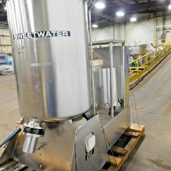 Schenk#ZHF-A16, filtration syste, 304 Stainless Steel, 930 liter tank, serial #2009