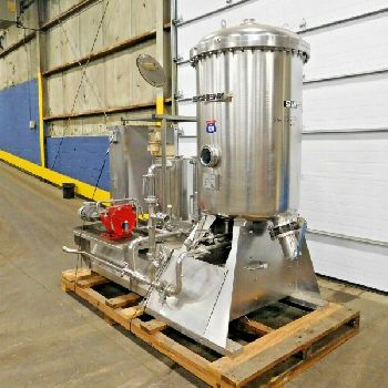 Schenk#ZHF-A16, filtration syste, 304 Stainless Steel, 930 liter tank, serial #2009