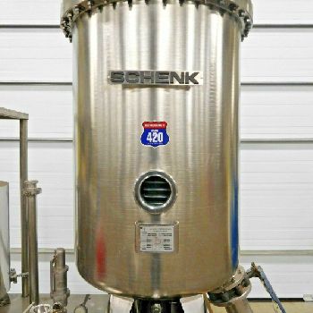 Schenk#ZHF-A16, filtration syste, 304 Stainless Steel, 930 liter tank, serial #2009