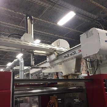 Yushin, YA II-400 Servo Robot, 39.37" crosswise, 43.30 vert, 66.92 traverse, 90°C