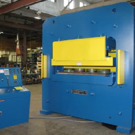 Newman # HP-460-450, prensa de 450 toneladas, 60 "x 26 planchas, 12 DL y carrera, 20 HP, controles, # 2236