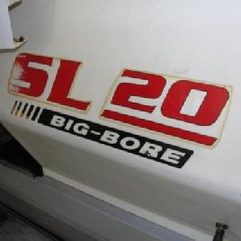 Haas # SL-20TBB, 23 "swing, 10 mandril, 2.5 bar, 24 centros, 10 herramientas, 30 HP, contrapunto, 1999, # 78893