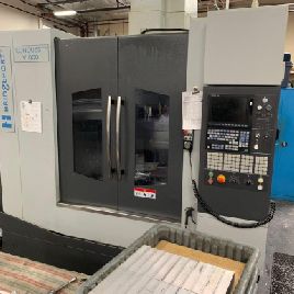 Hardinge#CONQUEST-V1000, VMC,41" X,24 Y,24 Z,10k RPM,30+1 ATC,Mits M70V control,2015