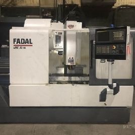 Fadal#VMC2216HT, VMC,24 ATC,22" X,16 Y,20 Z,10k RPM,#40 tpr,Fanuc 18iMB5,2006