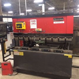 50 Ton,Amada#FBD-5020EXII, press brake,NC9EX-II CNC,6.10â€™ OA,66.9" BH,3.93 stroke,7.9 throat,14.57 open height,1996,#13816J