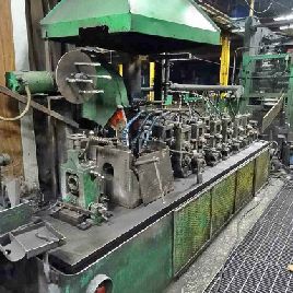 2.5" x .130Yoder#W-20, tube mill, right to left, 130-300 FPM