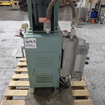 Premier#PLM5, Planetary Mixer, Stainless Steel, 5 liter jacketed mixing can, vacuum cover, 230 V., #3056-3