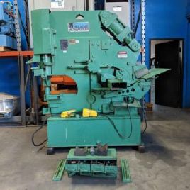 5" x 5 x 1/2Hill-Acme#5, hydraulic ironworker, 75 ton, 20 throat, 10 HP, #7994HP