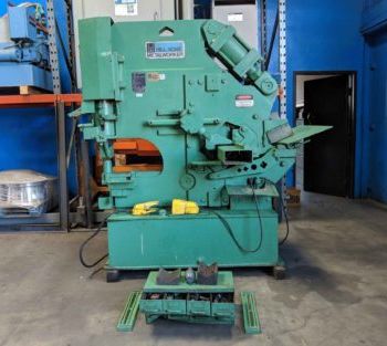5" x 5 x 1/2Hill-Acme#5, hydraulic ironworker, 75 ton, 20 throat, 10 HP, #7994HP