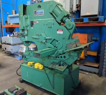 5" x 5 x 1/2Hill-Acme#5, hydraulic ironworker, 75 ton, 20 throat, 10 HP, #7994HP