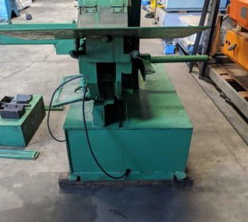 5" x 5 x 1/2Hill-Acme#5, hydraulic ironworker, 75 ton, 20 throat, 10 HP, #7994HP