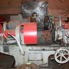 4"Landis, 2-1/8 -4 pipe cap,5.5 chuck bore,24 carriage travel,5 HP,clnt,pipe dies,#28465