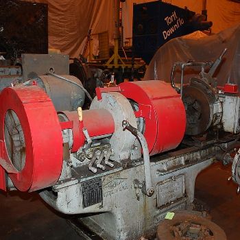 4"Landis, 2-1/8 -4 pipe cap,5.5 chuck bore,24 carriage travel,5 HP,clnt,pipe dies,#28465