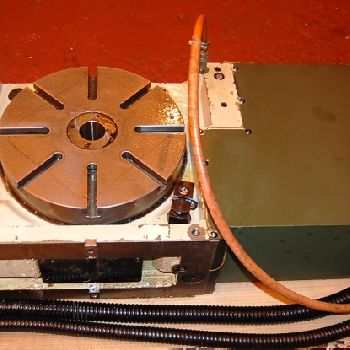 12"Mitsui-Seiki#NCT320I, rotary table, 8.5 high, (8) T-Slots, 1997, #22672