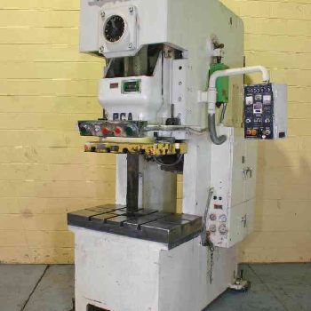 88 Ton,Kukil#PAC-80, 5.91" stroke,13-75 SH,air clutch/brake,15 HP,1991,#51354