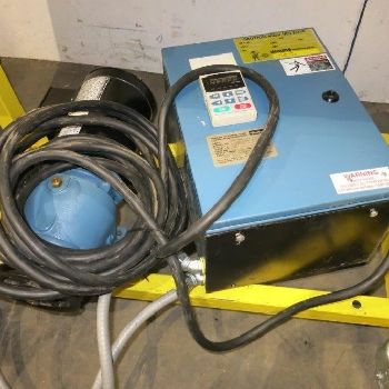 5/8"Wayne, table top extruder, lab monofilament line, 24:1 L/D, 2 barrel,4 die, #16213J